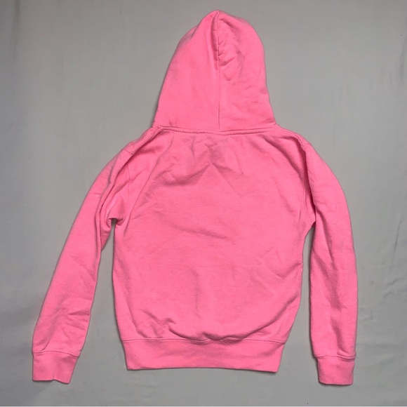 🆕 Neon Pink Rehoboth Beach DE Hoodie Girl’s Small Sweatshirt Pullover Fall Cozy - Picture 4 of 11